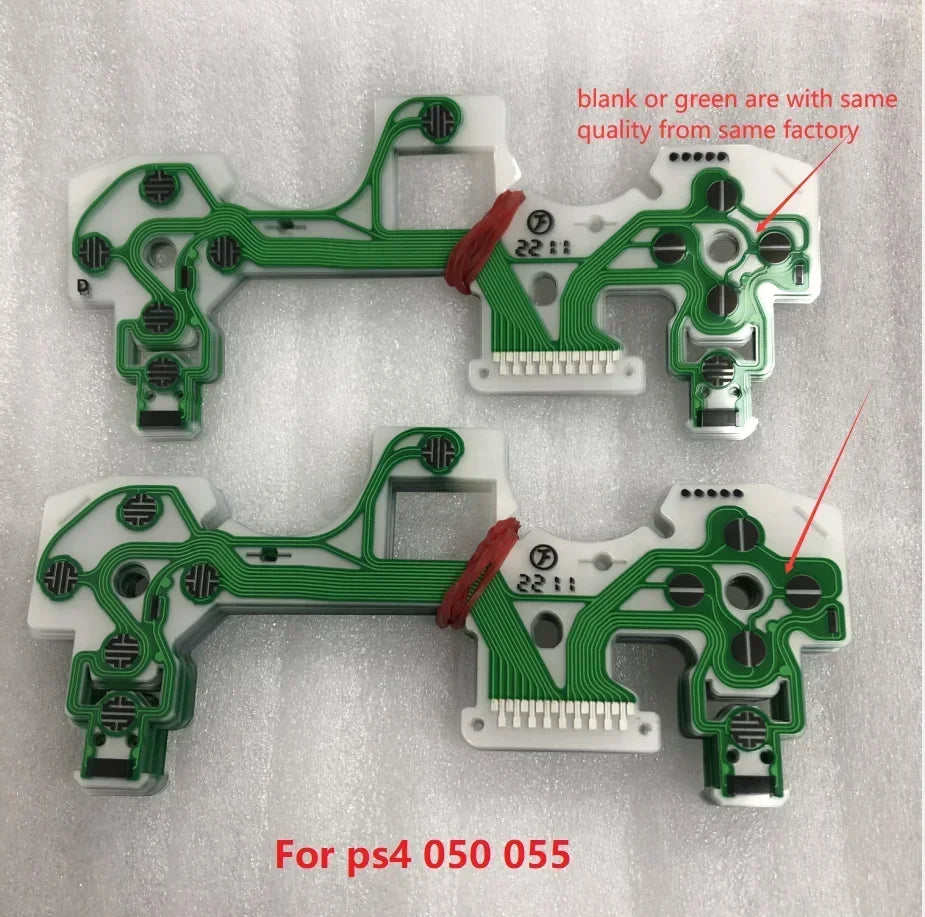 20PCS for PS4 Pro Slim JDM JDS 001/011/020/030/040/050/055 Controller Conductive Film Keypad Flex Cable Ribbon  Game console repair parts