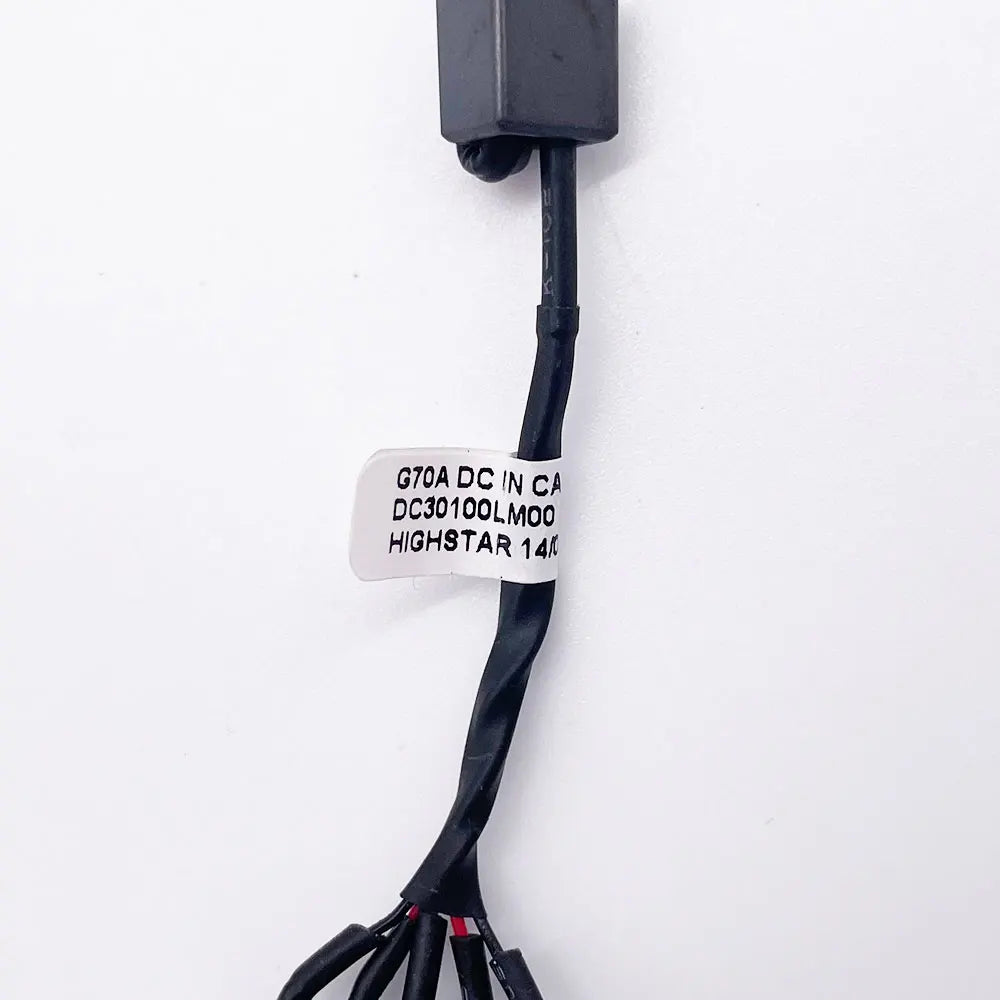 For Lenovo G70 G70A Laptop DC Power Jack DC-IN Charging Flex Cable DC30100LM00 Lenovo laptop repair parts