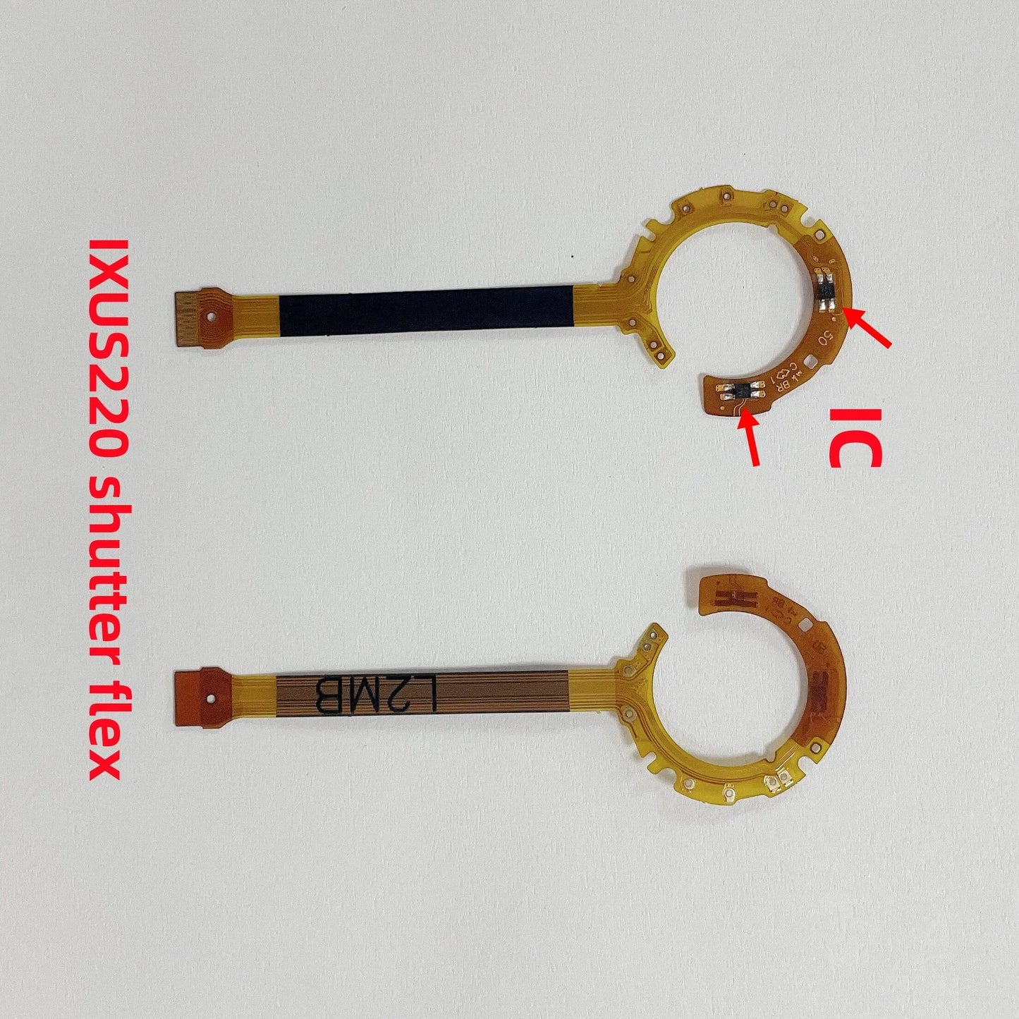 New Lens Shutter Flex Cable  for Canon IXUS220 ELPH300 HS IXY410F PC1591 Camera Aperture Cable repair parts  Digital Camera repair parts
