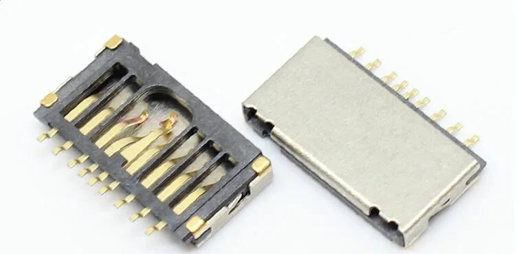 Genuine Memory Card connector For Xiaomi redmi note 4g Memory SD Card slot For Coolpad F1 8297 memory card reader replacement Sony phone repair parts