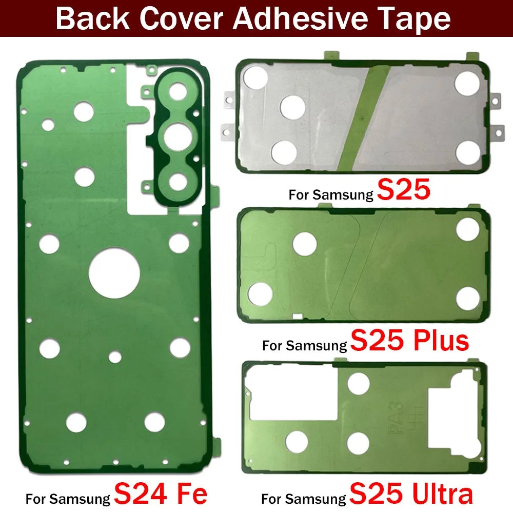Adhesive Sticker Back Housing Battery Cover Glue Tape For Samsung S24 S25 Plus Ultra Fe Repair Parts Samsung phone repair parts