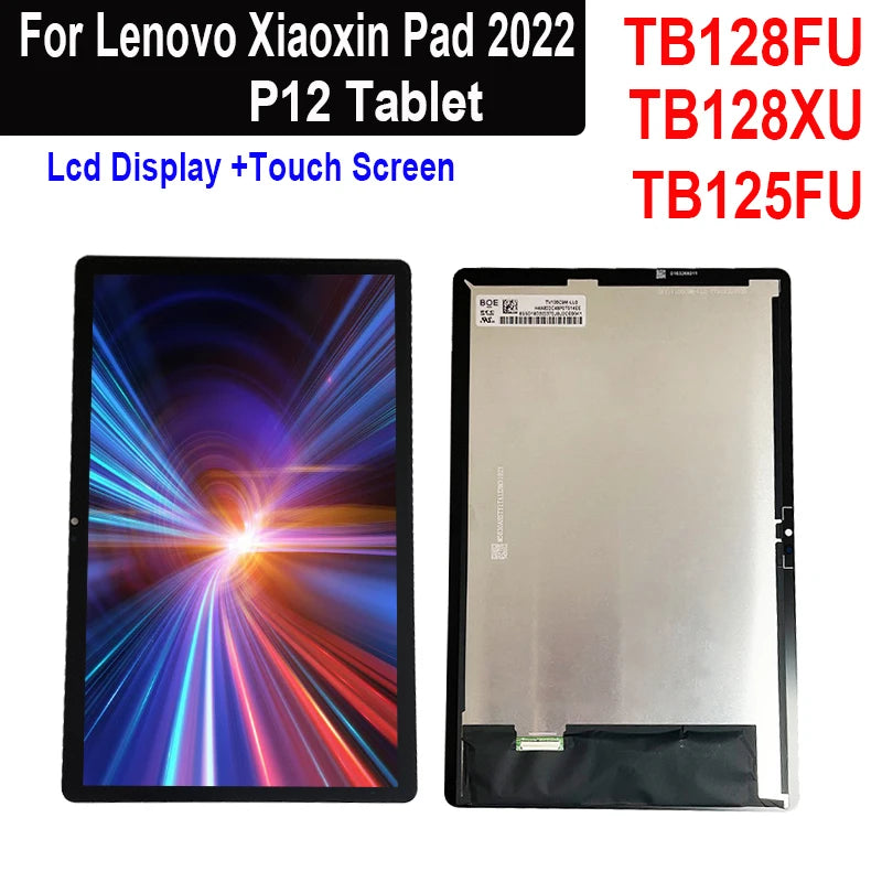 10.6 inch Display LCD For Lenovo Tab M10 Plus 3rd Gen TB125FU TB128FU TB128F Touch Screen Digitizer With Lcd Assembly Lenovo phone repair parts