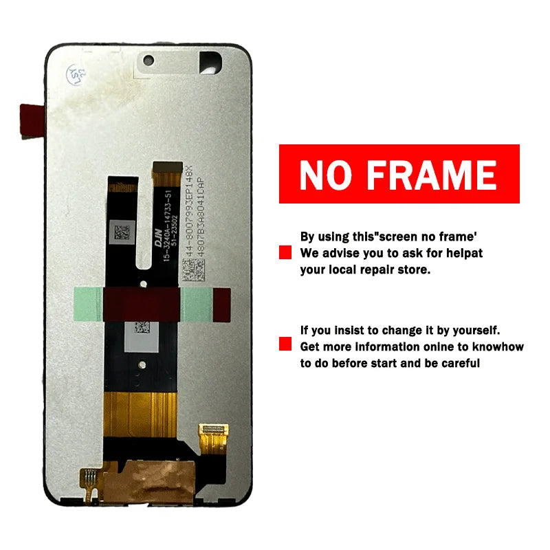 6.72“Tested For ZTE Axon 60 Z2356 LCD Display Screen Touch Panel Digitizer Blade V60 Display Replacement Repair Parts TCL phone repair parts
