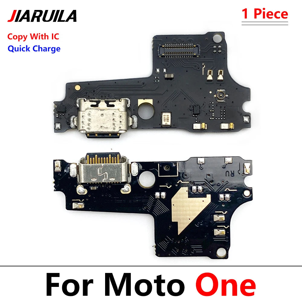 10Pcs USB Charging Board Port Dock Charger Connector Flex Cable For Motorola Moto G10 G20 G30 G50 G60 G60s G100 Power One 5G G31 Motorola phone repair parts