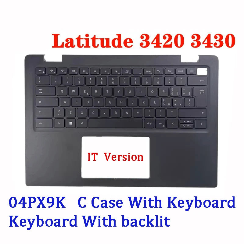 NEW ORIGINAL Laptop Top Case For Dell Latitude 3420 3430 E3420 US/UK/IT/GR/SP/BE Version 4PX9K  04PX9K Dell laptop repair parts