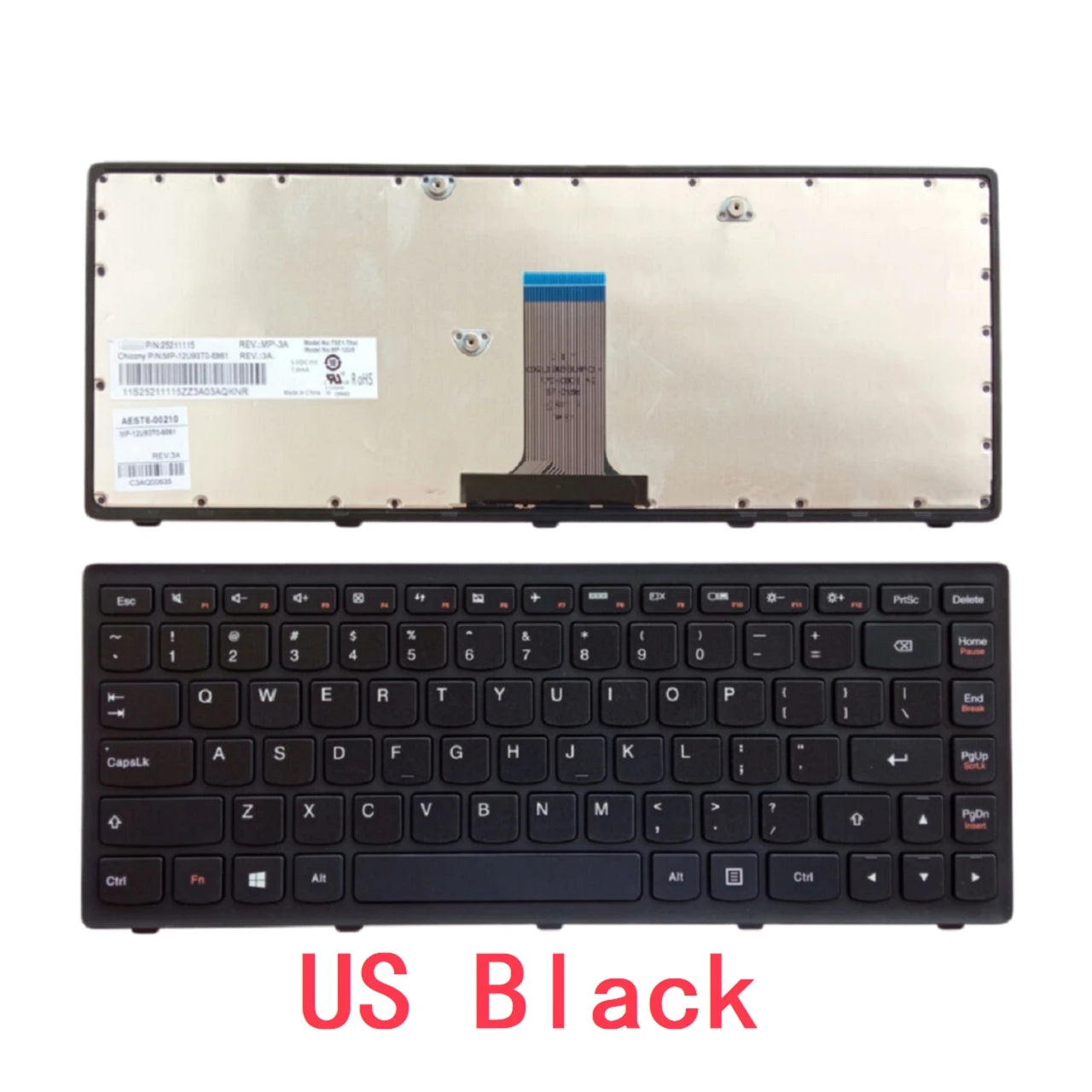 New US Russian Spanish Brazil Portuguese Laptop Keyboard For Lenovo G400S G400SA G405S G410S S410P Z410 FLEX14 (NOT FIT G400) Lenovo laptop repair parts