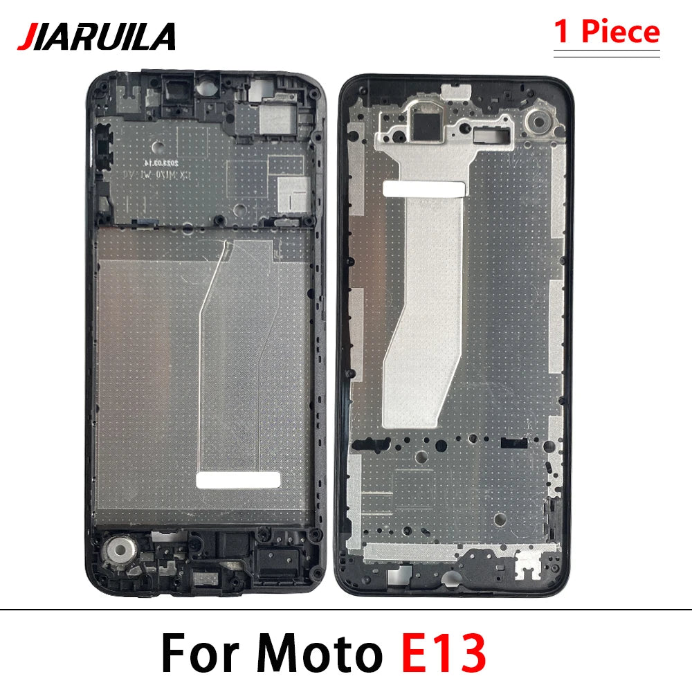 Front Housing LCD Display Bezel Middle Frame For Motorola Moto E13 E20 E22 E32 E32s E40 E6 E6s E7 Play Plus Power Motorola phone repair parts