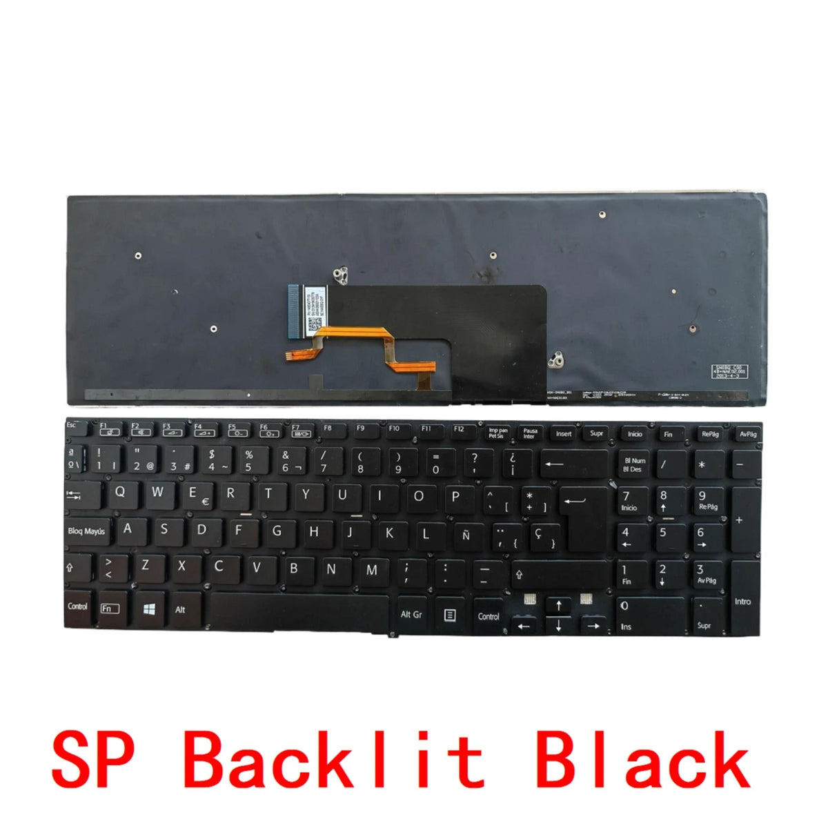 New US Russian Spanish Arab Brazil Portuguese Laptop Backlit Keyboard For Sony VAIO SVF152 SVF153 SVF15 SVF15214CXW