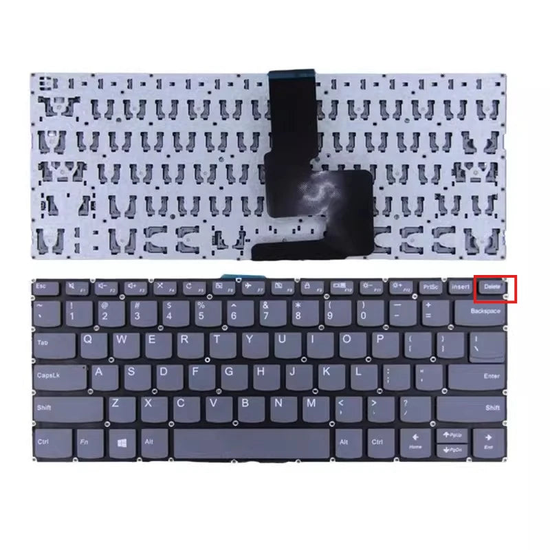 Upper case keyboard for Lenovo Xiaoxin 14 2019 Keyboard S340-14 S340-14IML topcase palmrest keyboard touchpad bottom cover Lenovo laptop repair parts