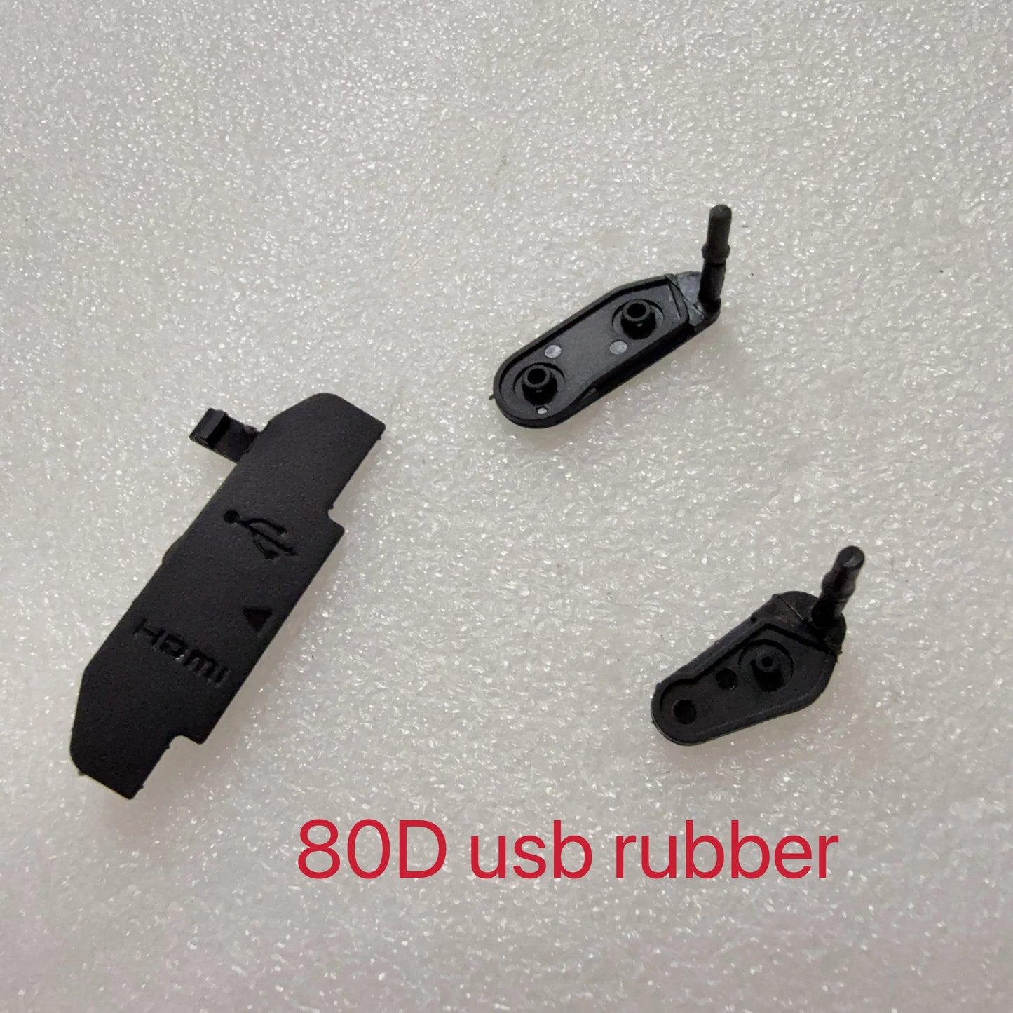 NEW For Canon EOS 80D HDMI / USB / MIC Rubber Camera Repair Part  Digital Camera repair parts