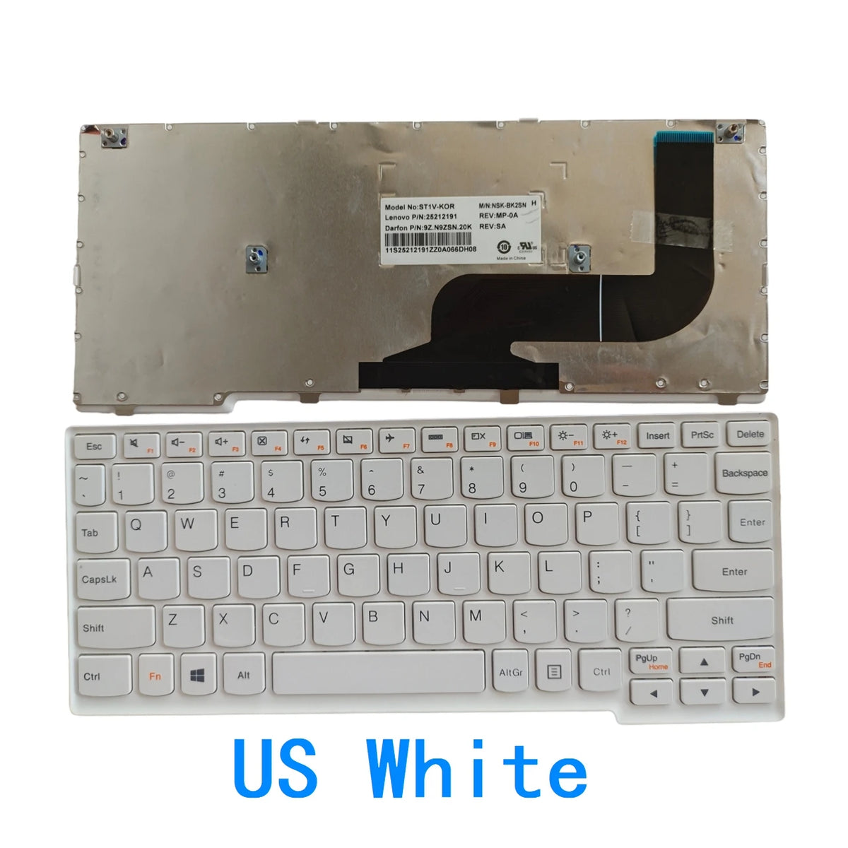 New US UI Russian Language  Keyboard For Lenovo IdeaPad S210 S210T S215 S215T YOGA 11S Notebook PC Replacement Keyboard Lenovo laptop repair parts