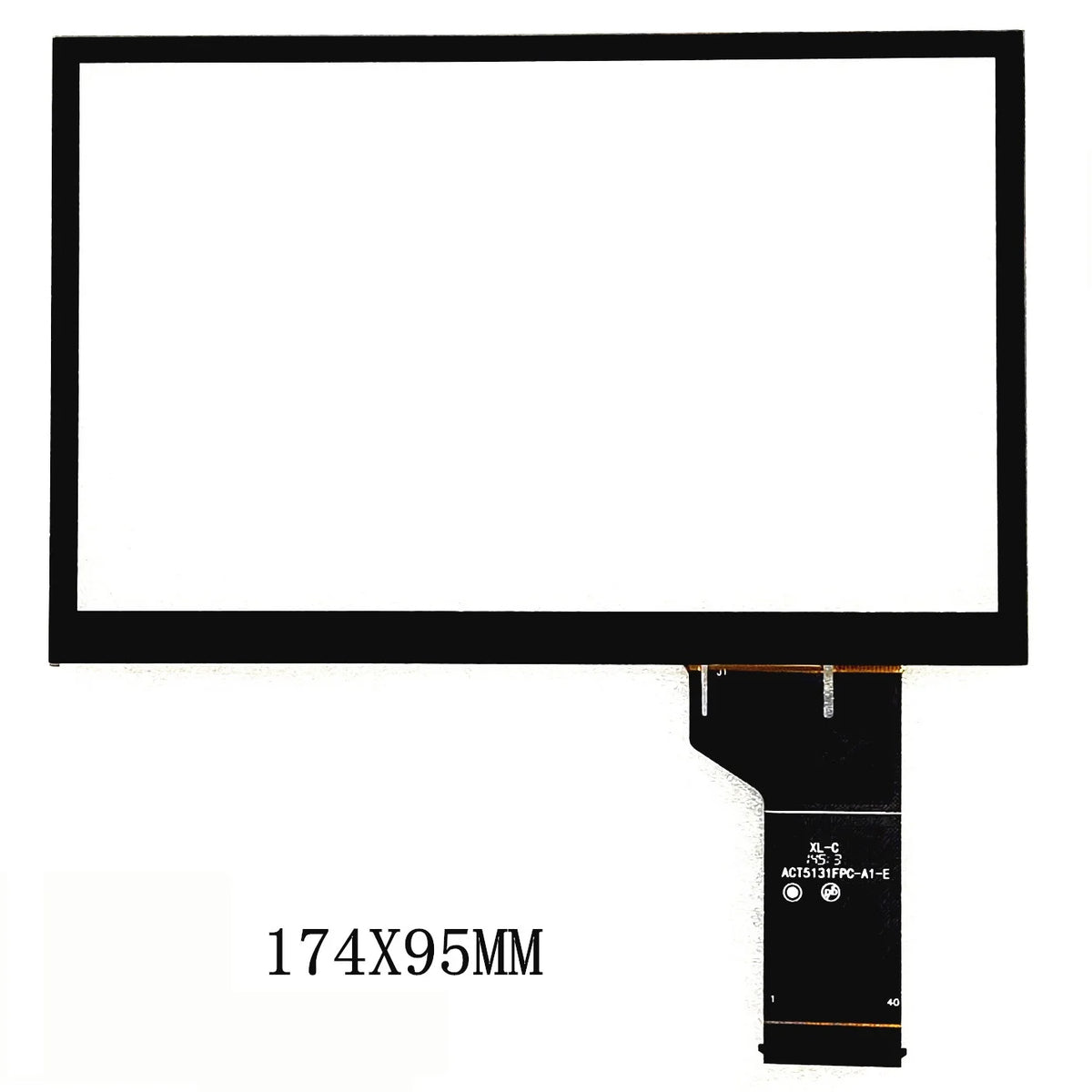 Digitizer Touch Screen For MIB 682 STD2 PQ+ /NAV RADIO UNIT Digitizer glass Sensor replacement 6.5 inch Other Brand tablet repair parts