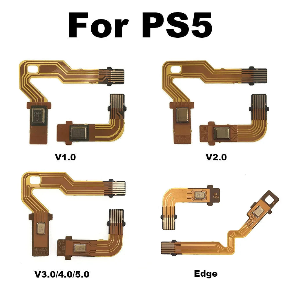 1-3sets For PS5 V1 V2 V3 V4 V5 Wireless Controller Microphone Flex Cable For PS5 Edge Ribbon Cables With Microphone Game console repair parts