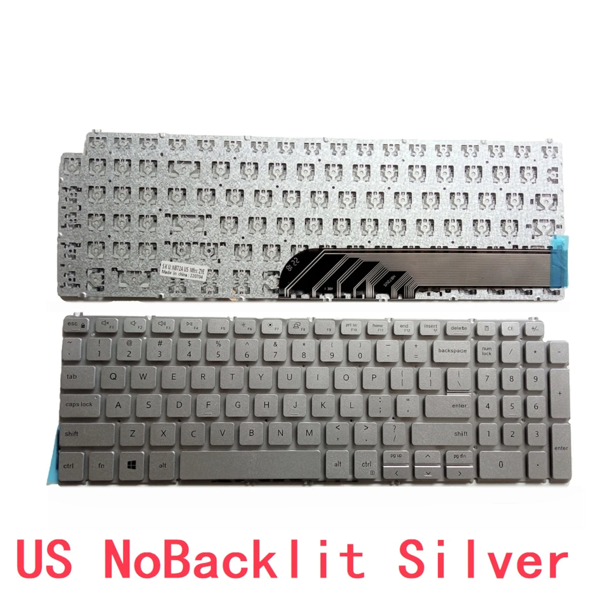 US RU SP BR Backlit Keyboard For Dell Latitude 3510 P101F Vostro 5501 5502 P102F 5590 P88F Inspiron 7500 7501 7506 7590 7591Dell laptop repair parts