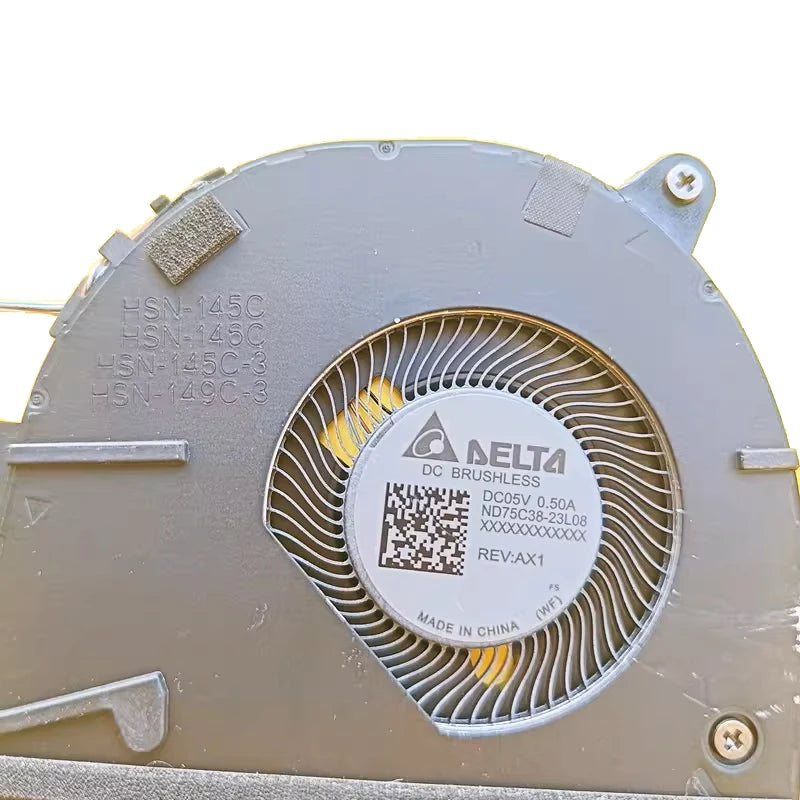 NEW ORIGINAL Laptop CPU GPU Cooling Fan For HP Zhan 99 Air16 ZBook G9 HSN-145C I45C-4 149C 860 G9 HP laptop repair parts