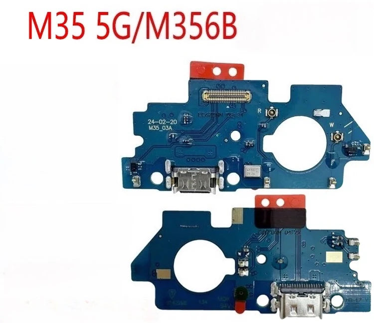 USB Charging Port Connector Plug Jack Charge Dock Board Flex Cable For Tab M10 20 21 22 30 M31 33 M35 51 M52 M53 M55 62  repair Samsung tablet repair parts