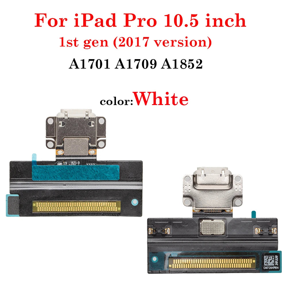 USB Charging Charger Port Dock Connector Data Flex Ribbon For iPad Pro 9.7 10.5 11 12.9  inch 1st 2nd 3rd 4th 5th Generations iPad tablet repair parts