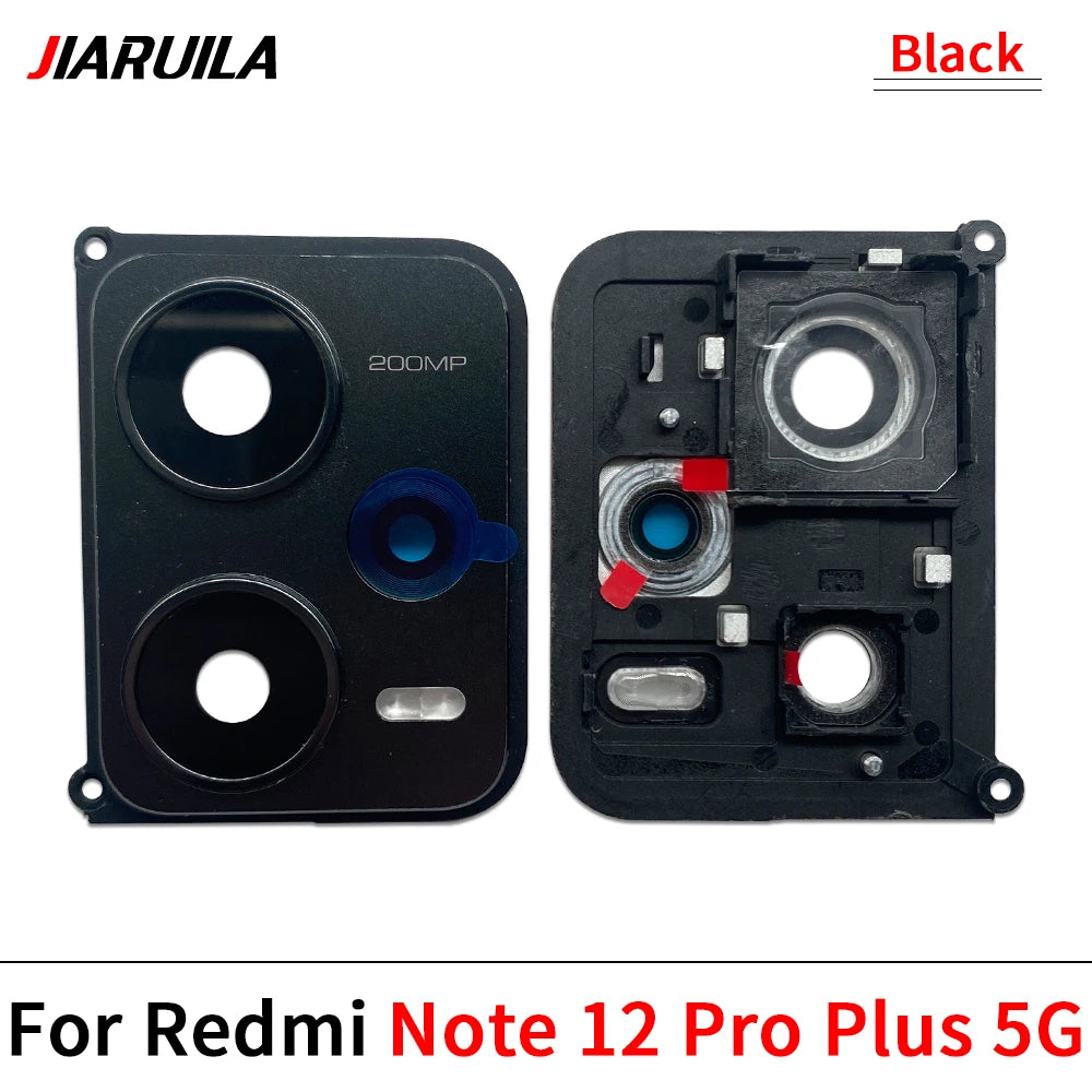 Back Rear Camera Glass Lens Circle Cover With Adhensive For Xiaomi Redmi 12 Note 12 13 Pro Plus 4G 5G Replacement Parts  Xiaomi  Xiao mi phone repair parts