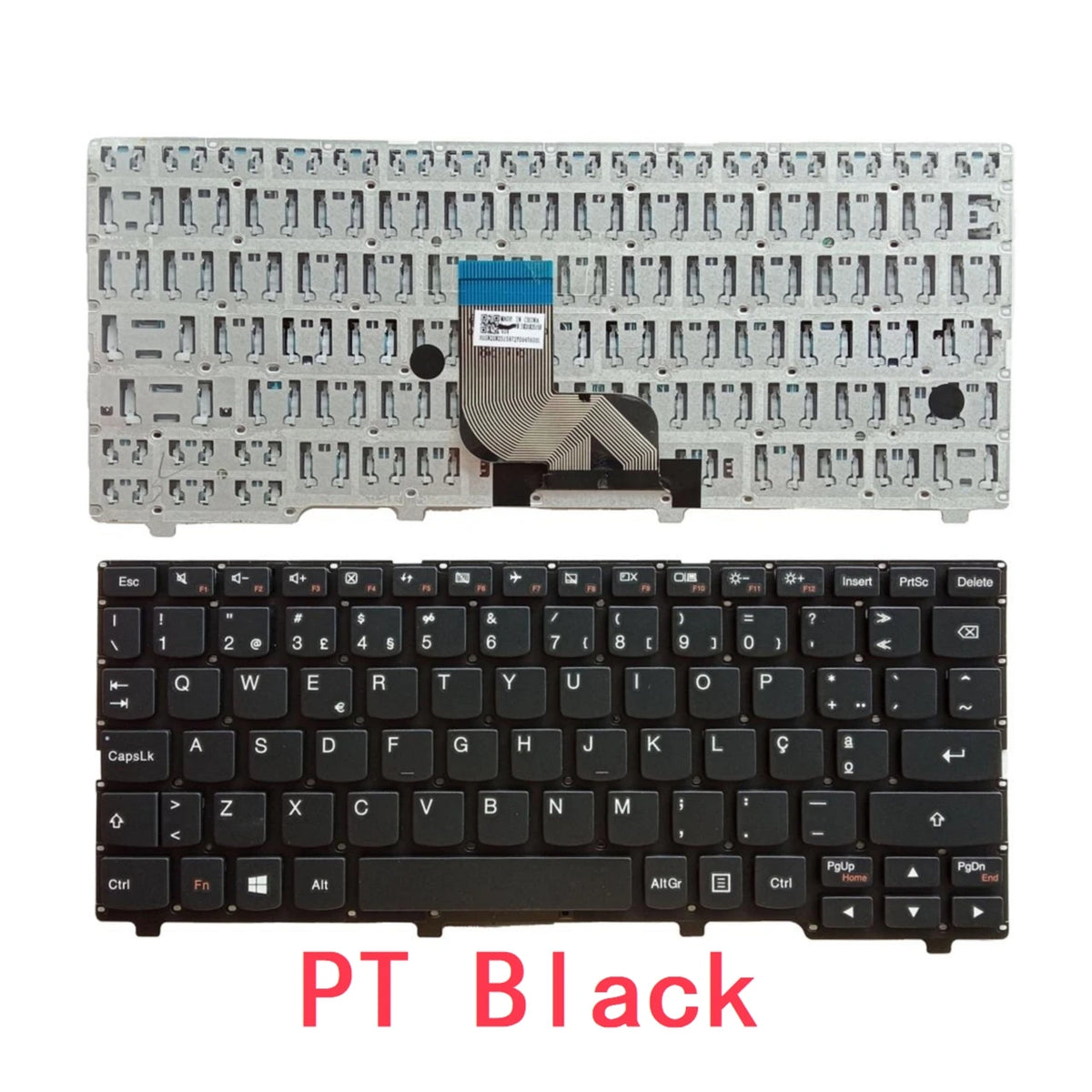 New US Spanish Portuguese Laptop Keyboard For Lenovo WINBOOK N22 N23 N24 300E 11.6" N3050 N3060 80S6 Notebook PC Replacement Lenovo laptop repair parts