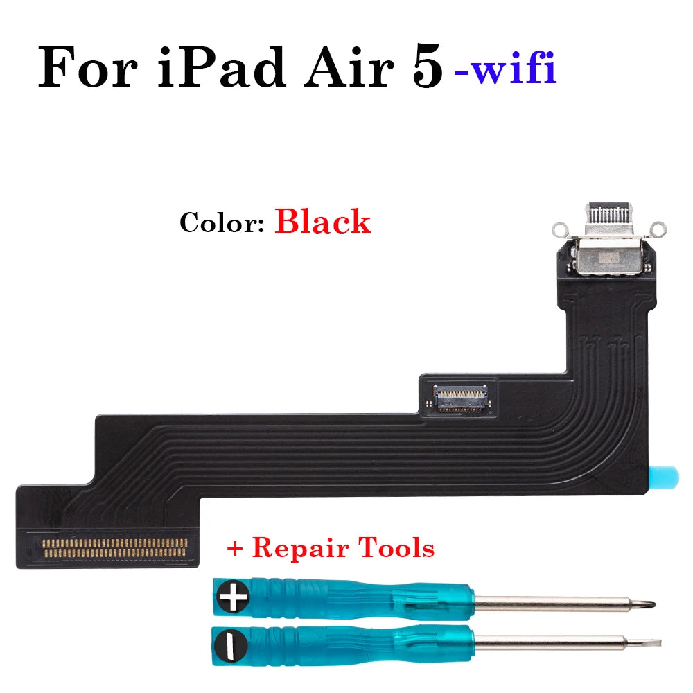 Charging Port Flex Cable For iPad Air 4 2020 Air 5 2022 4G Wifi  USB Charger Port Dock Connector Plug Socket Jack Ribbon iPad tablet repair parts