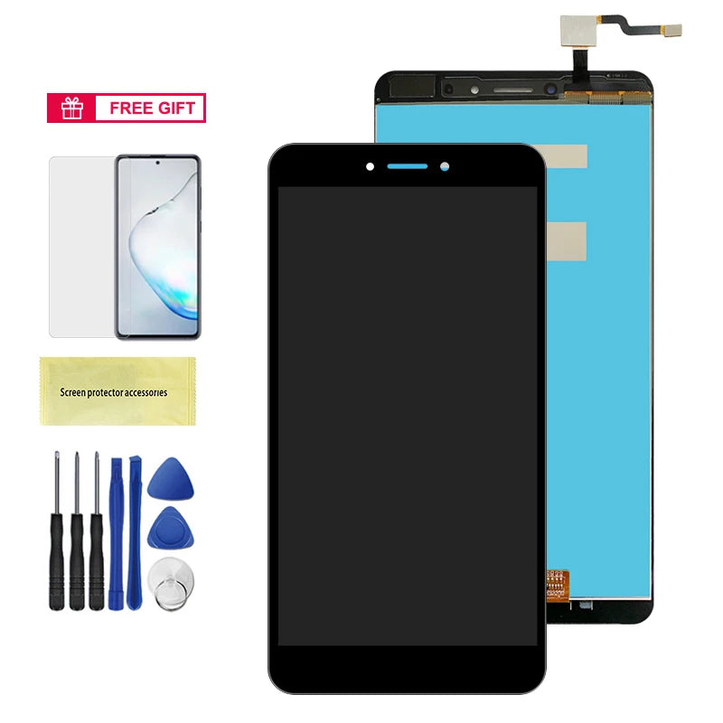 6.44" Max 2 Display Screen Replacement, for Xiaomi Mi Max 2 MDE40 MDI40 LCD Display Digital Touch Screen with Frame Replacement Xiaomi phone repair parts