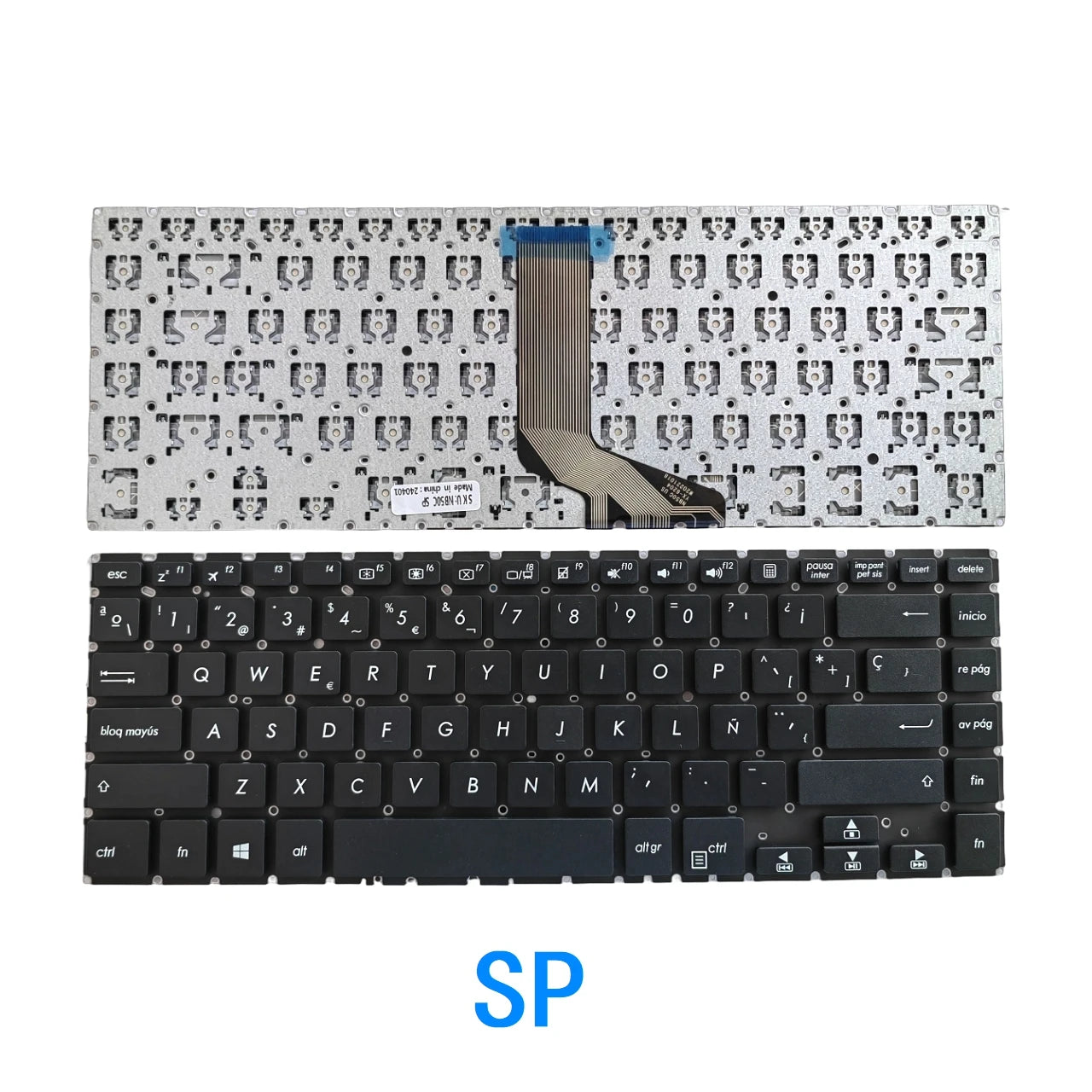 New US Spanish Language  Keyboard For ASUS PRO P1440 P1440F P1440FA P1440UF P1440U P1440UA Notebook PC Replacement Keyboard ASUS laptop repair parts