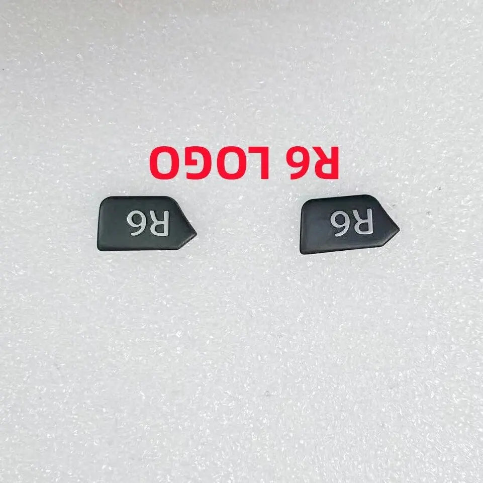 New R6 LOGO for Canon EOS R6 r6 Body LOGO Nameplate Replacement Part  Digital Camera repair parts