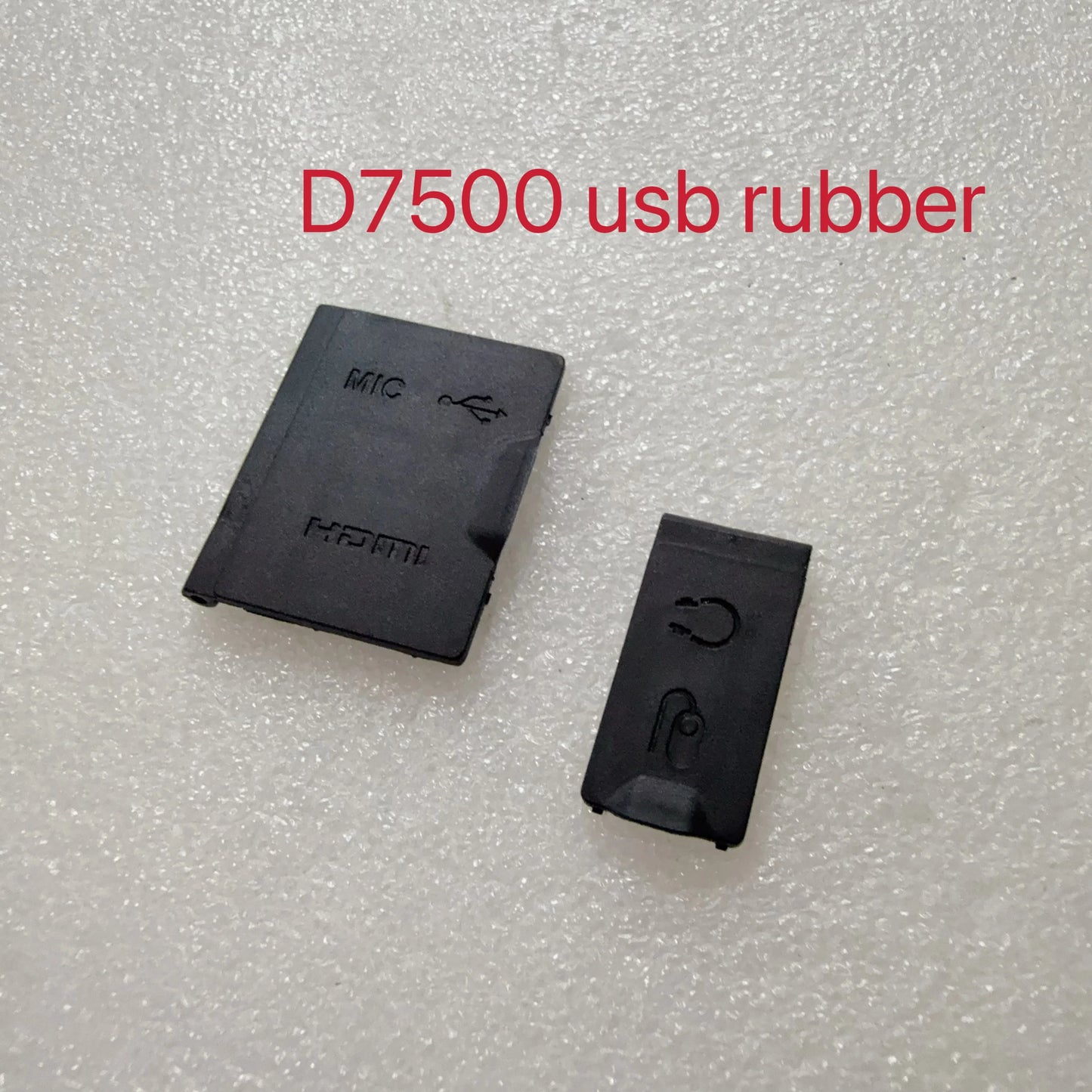 NEW For Nikon D7500 MIC / HDMI / USB Rubber Camera Repair Part  Digital Camera repair parts