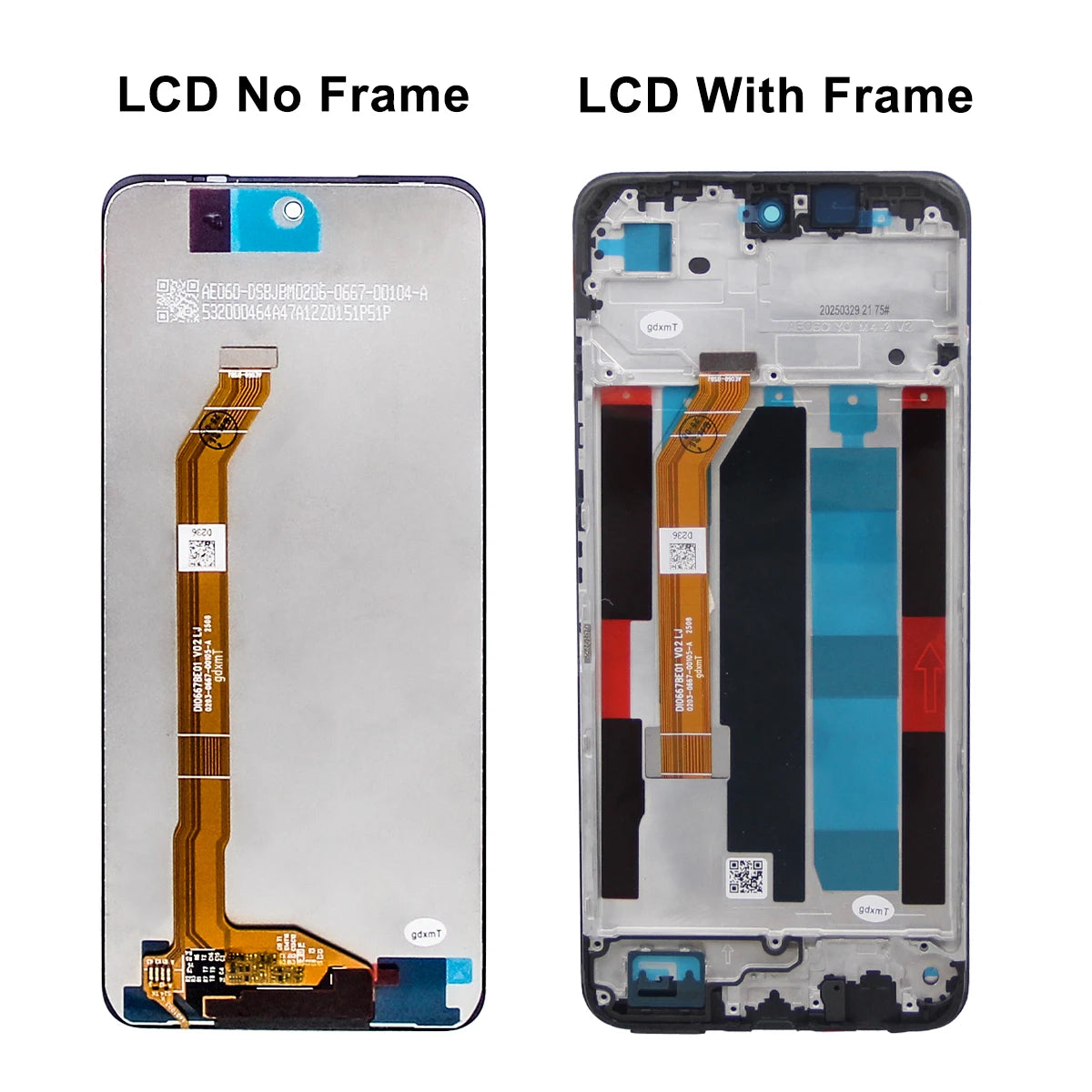 6.67" LCD For Realme C71 RMX5303 LCD Display Touch Screen Digitizer Assembly For Realme C71 Display Replacement Parts Realme repair parts