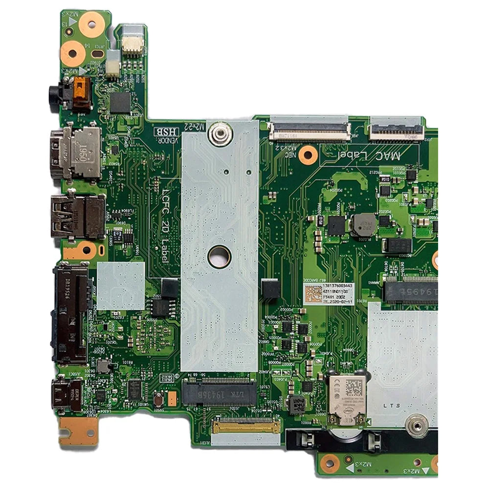 For Lenovo ThinkPad X390 T490S NM-B891 Laptop Motherboard With CPU i5 8265 i5 8365 i7 8565 RAM 8G 16G 01HX898 01HX904 01HX922 Lenovo laptop repair parts