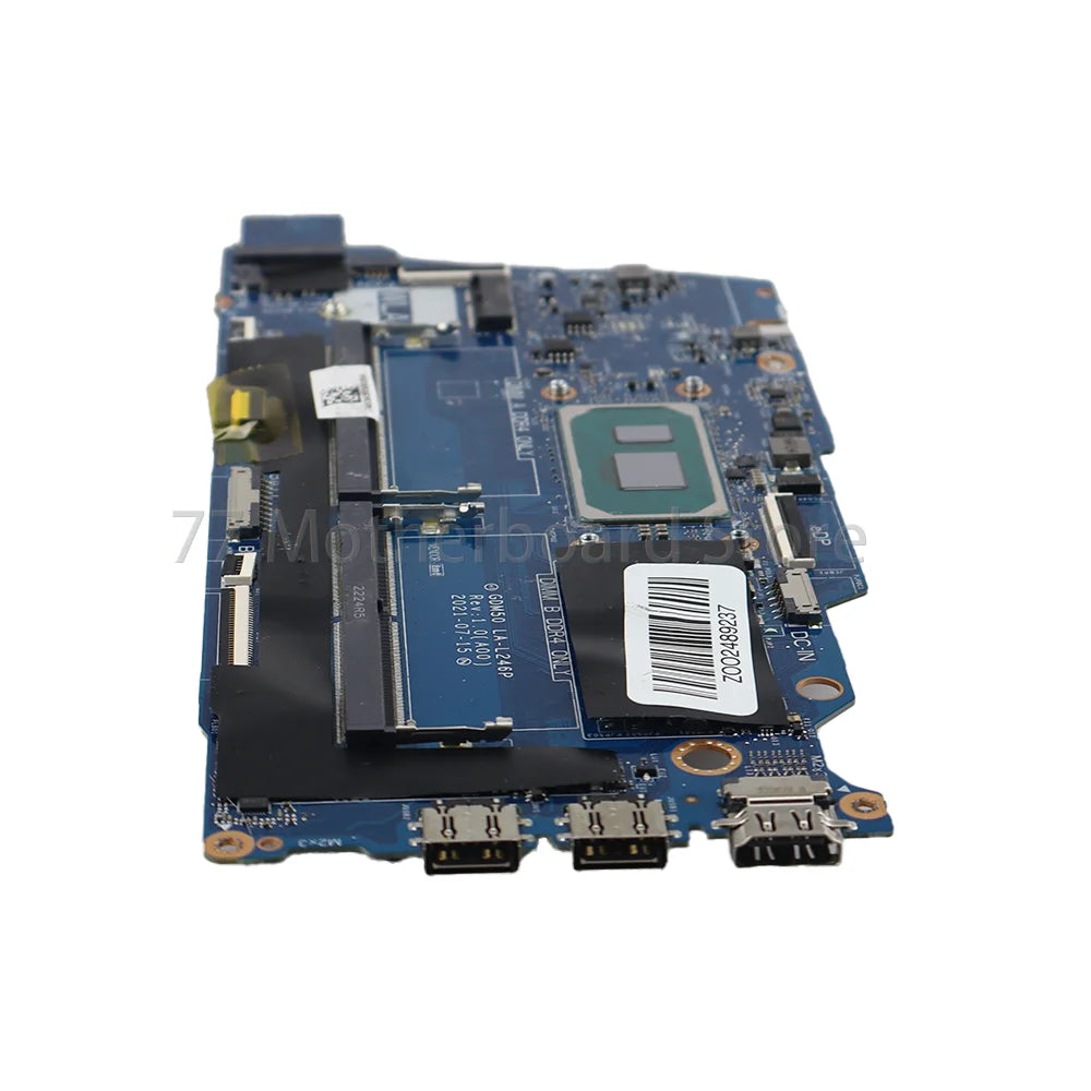 Laptop Motherboard for Dell Inspiron 3511 LA-L246P with CPU I3-1115G4 I5-1135G7 I7-1165G7 0K6GNH 0MYJWC 0XMF7W Dell laptop repair parts