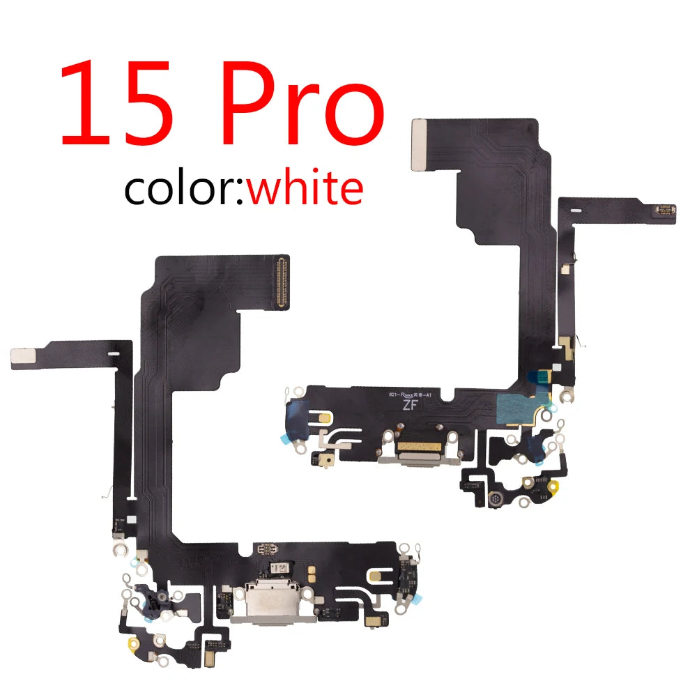 Charging Flex Cable for iPhone 15 Plus Pro Max USB Dock Connector Charger Port Replacement Parts iPhone phone repair parts