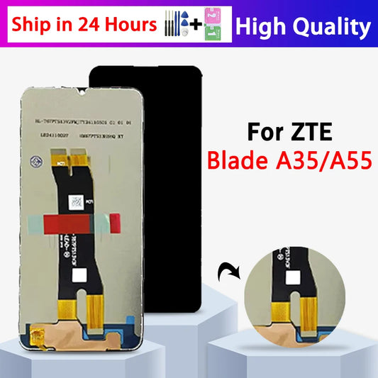 6.75"IPS LCD For ZTE Blade A35 Z2453 LCD Display Touch Screen Digitizer Panel Assembly For ZTE A55 Z2450  Display ZTE phone repair parts