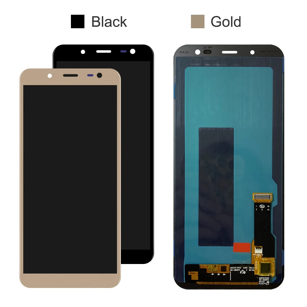 AMOLED J600 Display Screen, for Samsung Galaxy J6 J600 J600F J600G J600FN J600L Lcd Display Touch Screen Digitizer Assembly Samsung phone repair parts