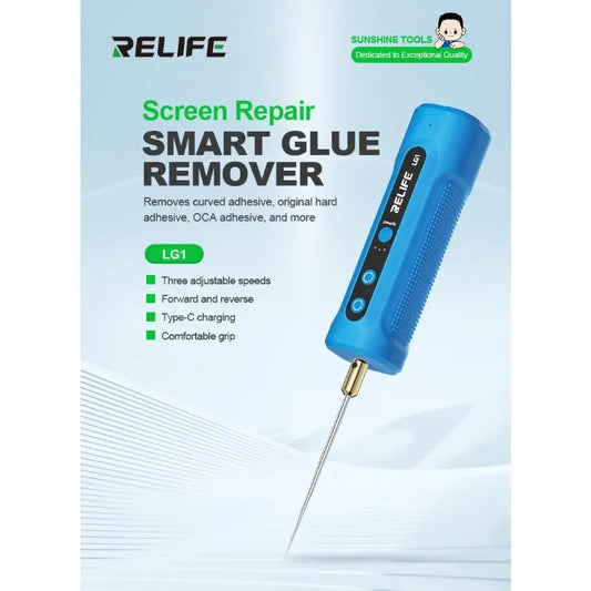 RELIFE LG1 Gear Glue Remover Intelligent Degumming Machine OCA Glue Remover Screen Remover for Mobile Phone Repair Professional Repair Tools