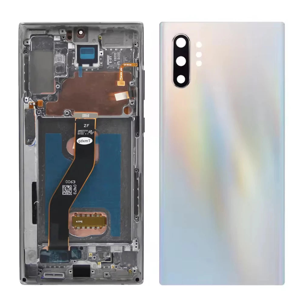 AMOLED Note 10 Plus Screen for Samsung Galaxy Note10+ N975F Lcd Display Touch Screen with Frame Support S Pen Fingerprints Samsung phone repair parts