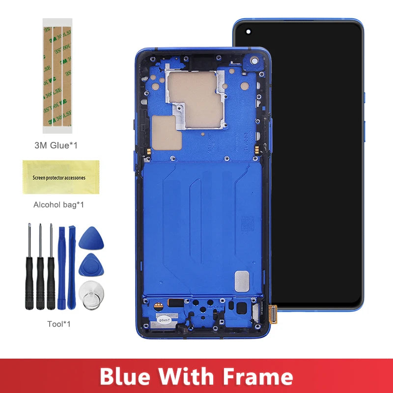 TFT 8Pro Display For Oneplus 8 pro IN2023 IN2020 IN2021 LCD Display Touch Screen Digitizer Assembly For Oneplus 8 pro LCD Screen Oneplus phone repair parts