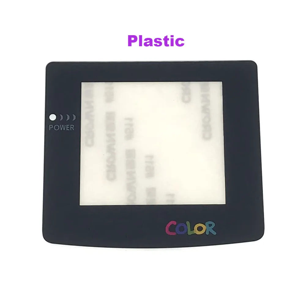1-5PCS Plastic Glass Lens Protector W/ Adhensive For Gameboy Pocket Screen Lens For GBP GBA GBC Console Game console repair parts