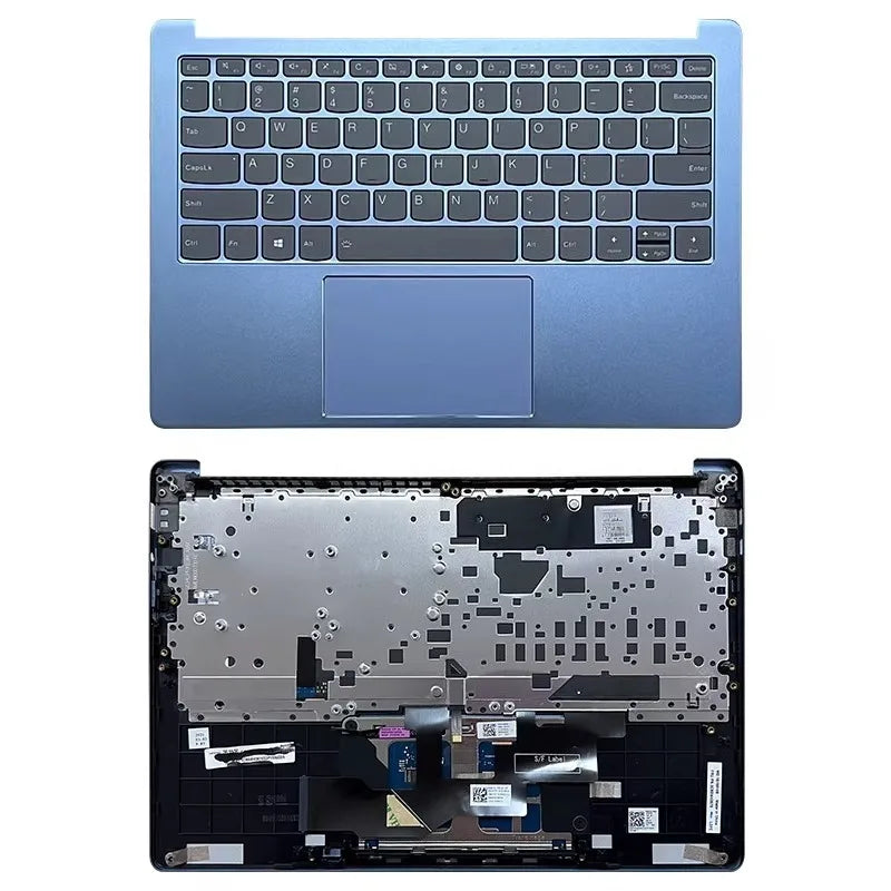 Upper case keyboard for Lenovo Xiaoxin PRO 13 2019/2020 pro 13ITL 2021 S530-13iml topcase palmrest touchpad c shell cover Lenovo laptop repair parts