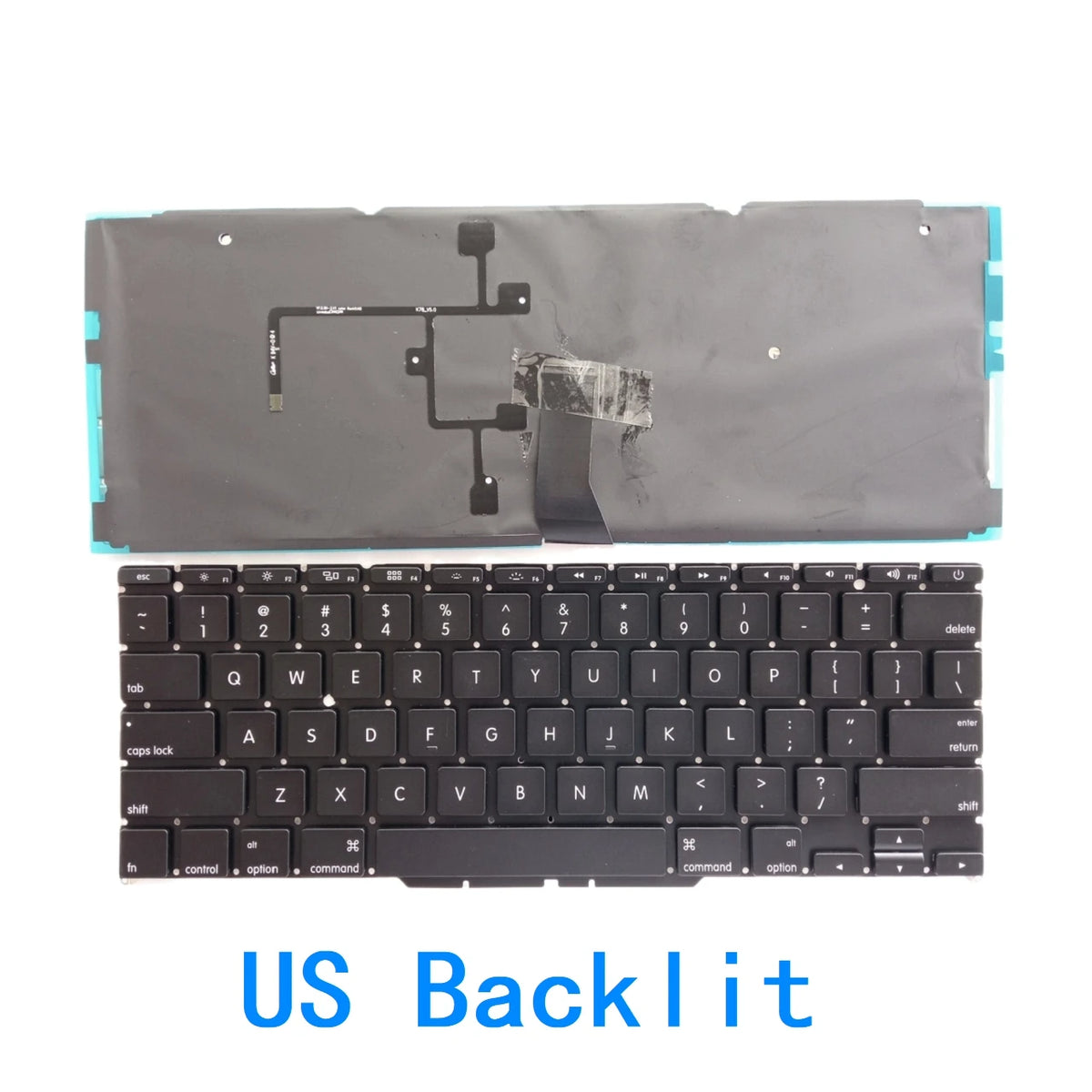 New US Russian Spanish UK Arab Backlit Keyboard For Apple Macbook Air 11.6 inches A1370 A1465 2011 2012 2013 2014 2015 Year MACBOOK laptop repair parts