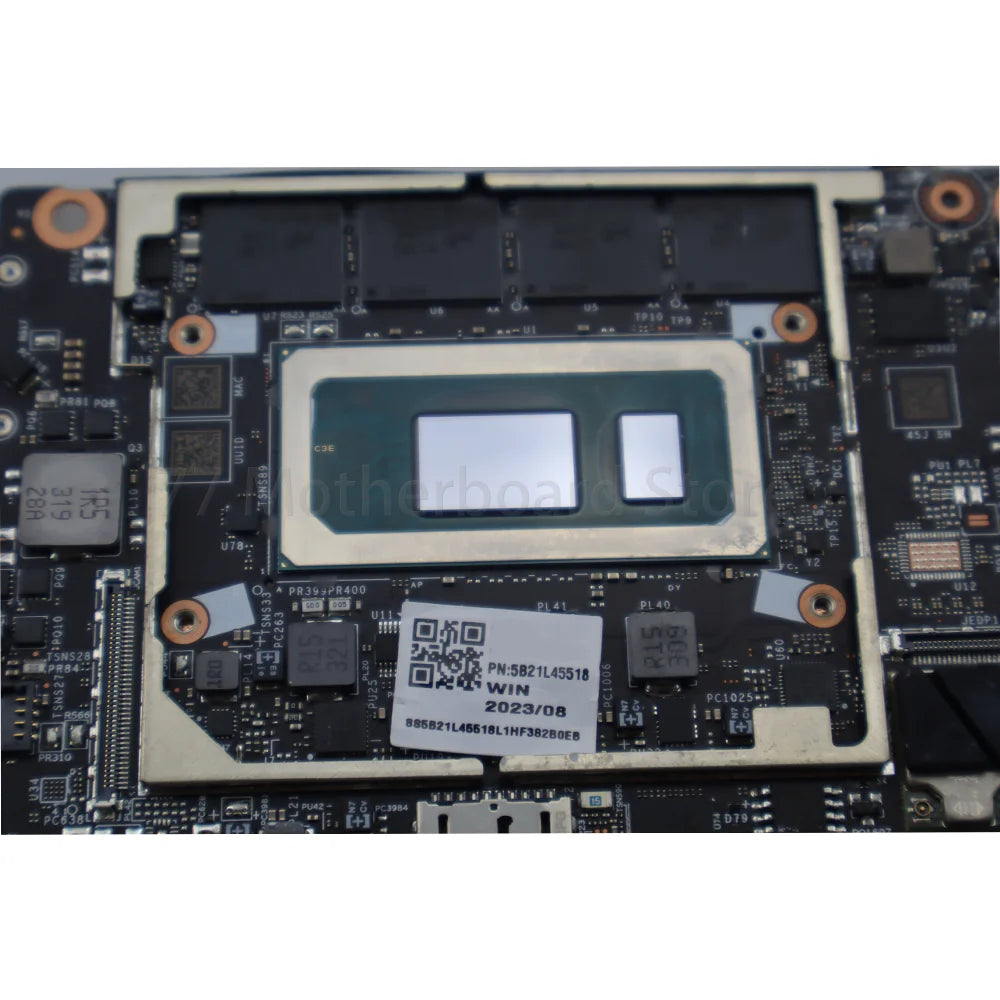 Laptop Motherboard For Lenovo Yoga Book 9 13IRU8 With CPU I5 1335U I7 1355U RAM 16G 5B21L45517 100% test Lenovo laptop repair parts