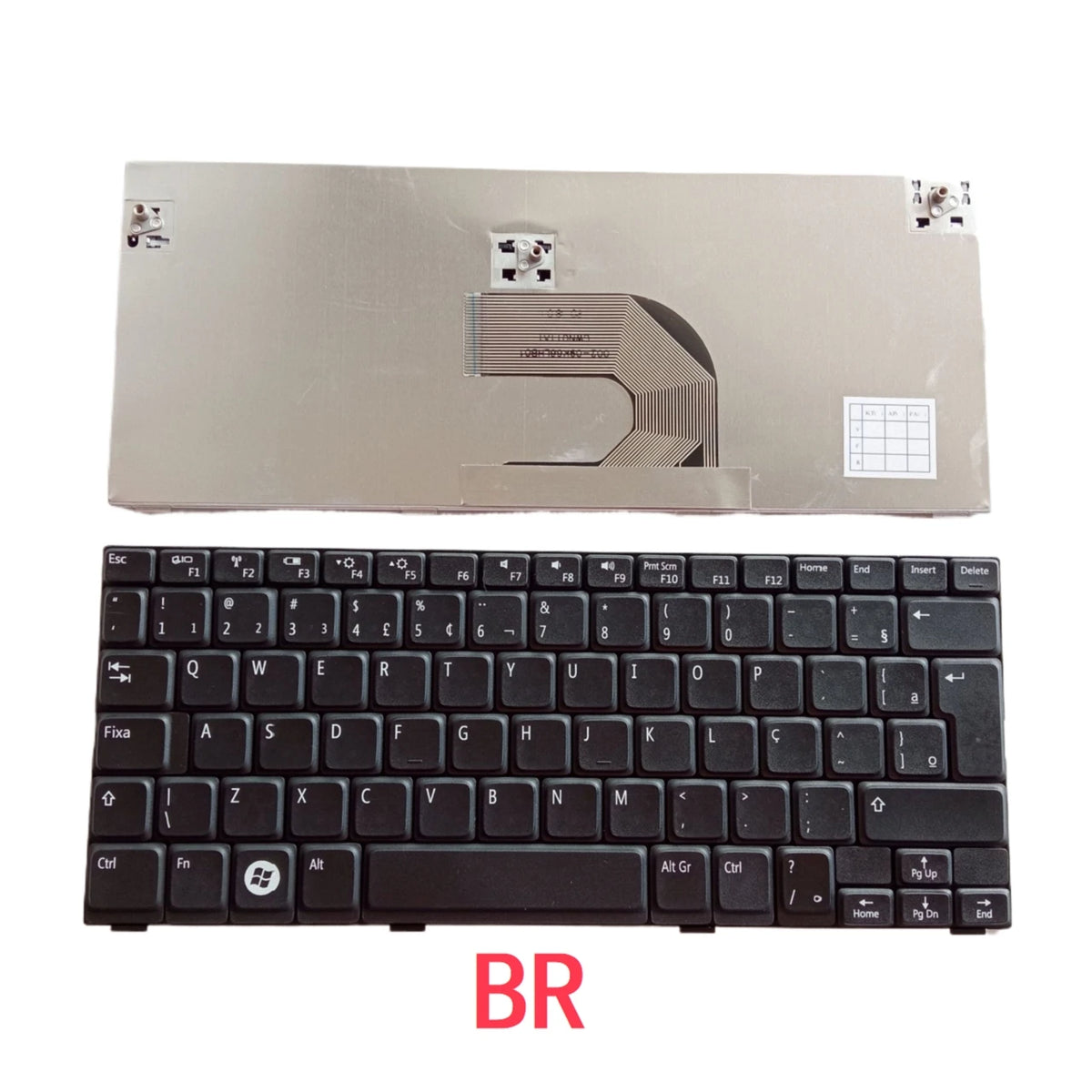 New US Russian Spanish Brazil Laptop Keyboard For Dell Inspiron mini1012 1012 1018 Notebook PC ReplacementDell laptop repair parts