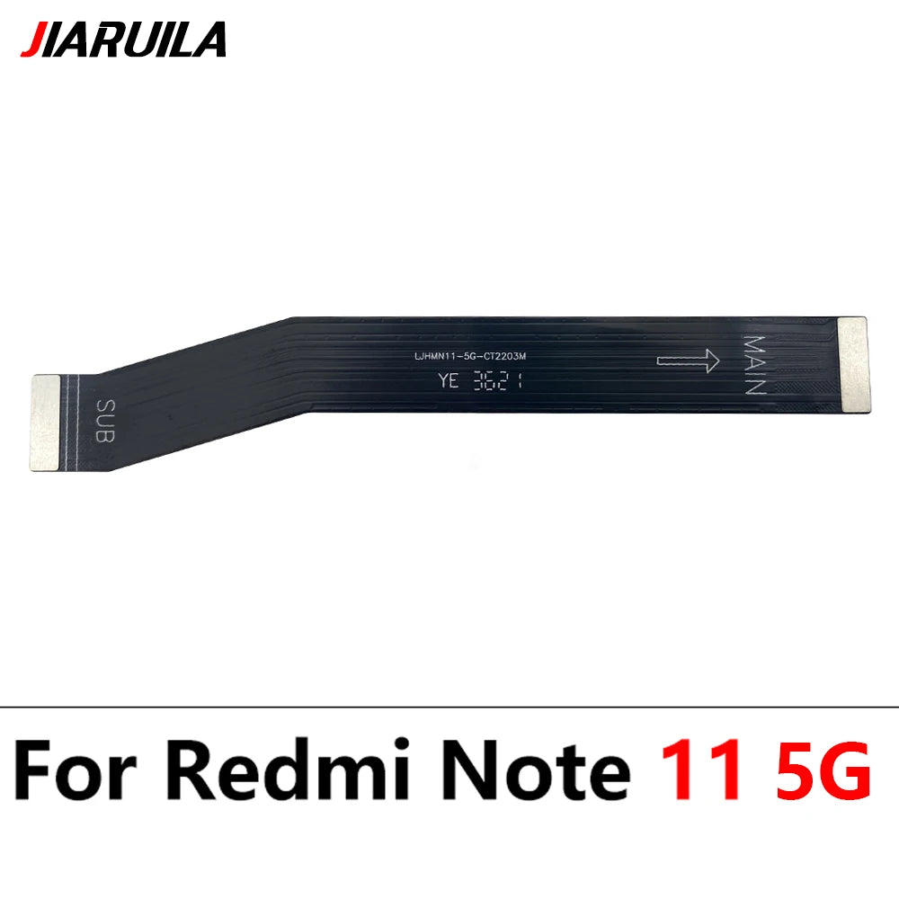 10Pcs/Lot, Main Board Motherboard Mainboard Flex Cable For Xiaomi Redmi 9 9A 9C 6 6A 8A Note 10 8 7 6 Pro Note 11 4G 5G  Xiaomi  Xiao mi phone repair parts