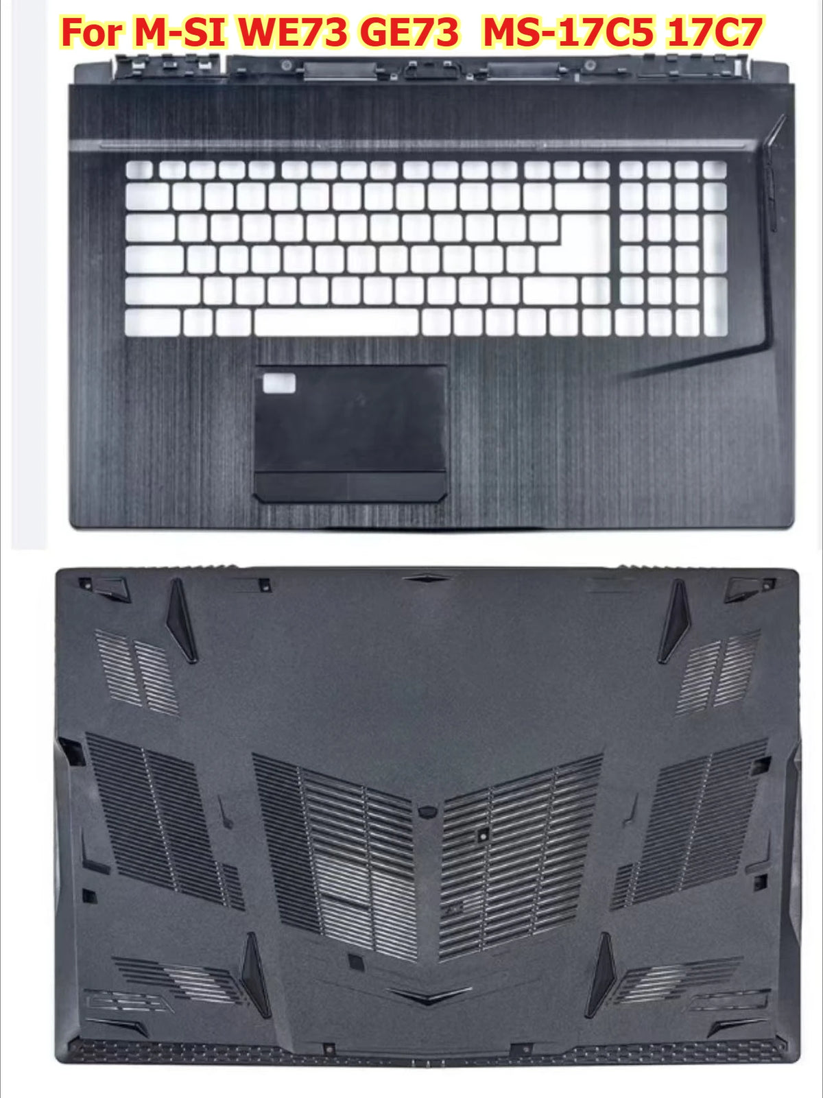 Upper Cover case  for MSI WE73 GE73  MS-17C5 17C7 upper topcase palmrest c d shell bottom cover MSI laptop repair parts