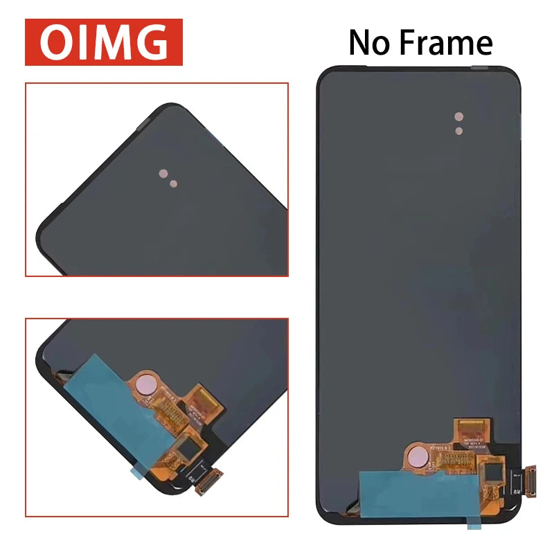 OLED LCD For OPPO Reno2 Z / Reno2 F / K3 / Realme X LCD With Touch Screen Digitizer Assembly Reno 2F / Reno 2Z Replacement Parts Oppo phone repair parts Realme phone repair parts