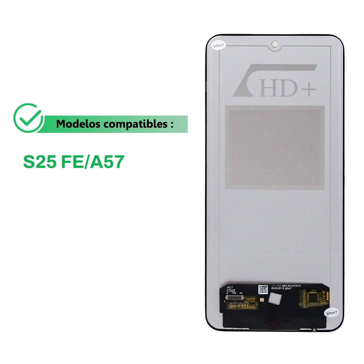 S25 FE Screen For Samsung S25 FE SM-S731B, SM-S731B/DS LCD Display With Touch Screen Digitizer Replacement Part 100% Tested Samsung phone repair parts