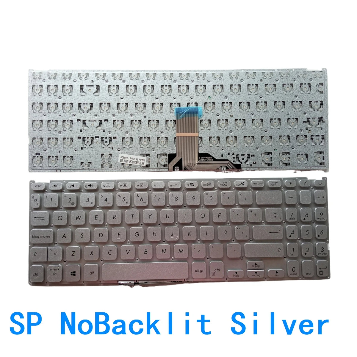 US RU SP Backlit Keyboard For ASUS Vivobook X509 X515 M509 X509F X509U X509UM X509FA MA M509 V5000D V5000F V5000 V5000FL ASUS laptop repair parts
