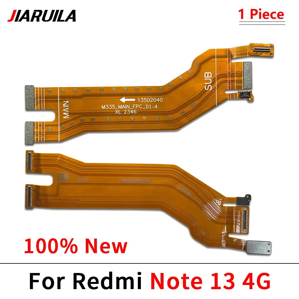New For Xiaomi Redmi Note 13 Pro Plus 4G 5G Dock Connector USB Charger Charging Board Port Main Mainboard Flex Cable Xiaomi  Xiao mi phone repair parts
