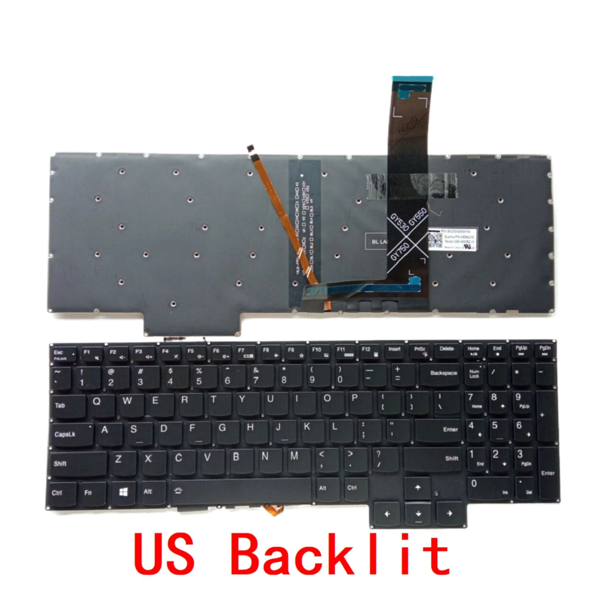 US RU SP PT TW RGB Keyboard For Lenovo IdeaPad Gaming 3-15IMH05 3 15ARH05 15ACH GY530 GY550 GY570 R7000 Y7000 2020 Lenovo laptop repair parts