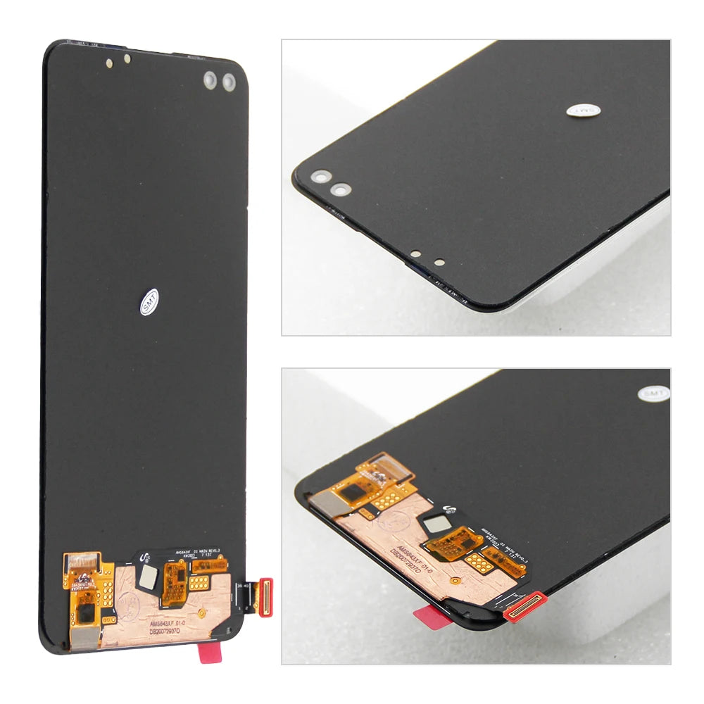 6.4" Amoled Screen for Oppo A93 CPH2121 CPH2123 Lcd Display Digital Touch Screen with Frame Assembly for Oppo A93 Replacement OPPO phone repair parts